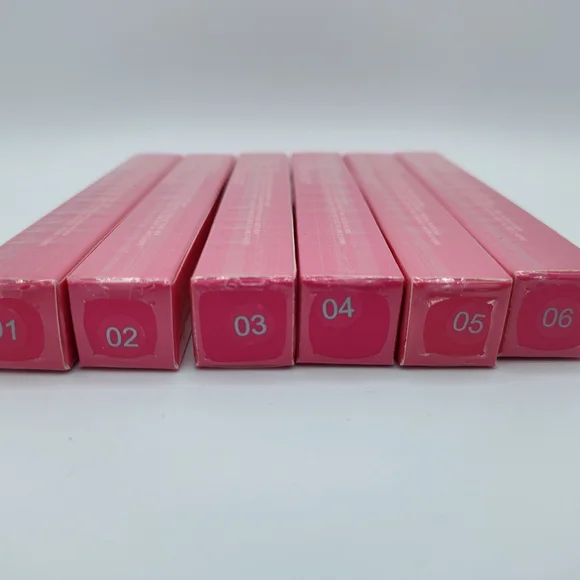 Handaiyan Peel-Off Lip Tint Set of 6 Long-Lasting Stain NIB - Picture 2 of 3